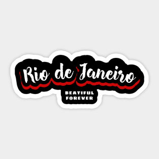 Rio de Janeiro - Beautiful Forever Sticker